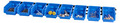 Opbevaringskasser med vægbeslag - PRIZE®